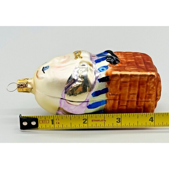 Old World Christmas Blown Glass Humpty Dumpty Wall Christmas Ornament 2001 - Picture 9 of 9